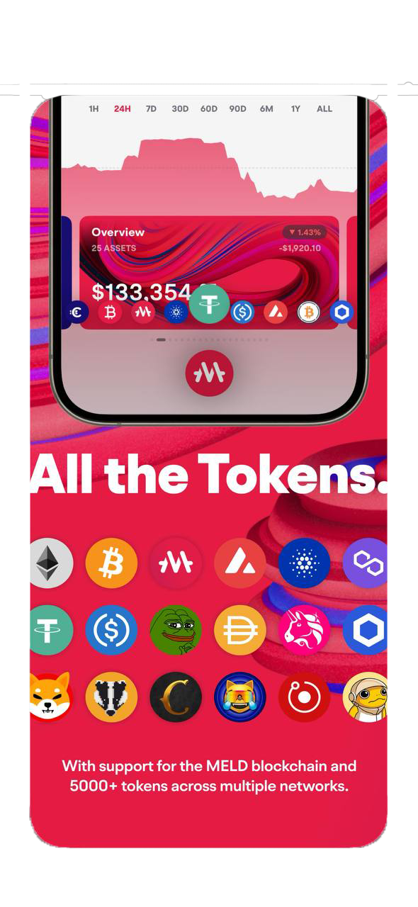MELDapp - All the Tokens