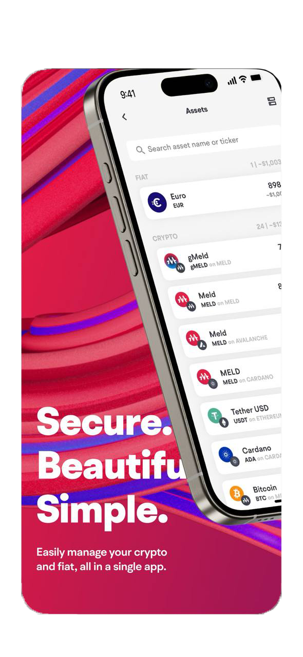 MELDapp - Secure. Beautiful. Simple.